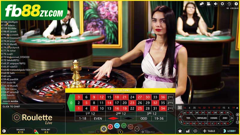 Roulette trực tuyến đỉnh cao